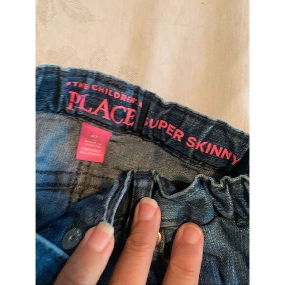 2 pair The Children’s Place Blue Jeans - Picture 2 of 4